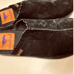 Rocket Dog Black Suede Mule